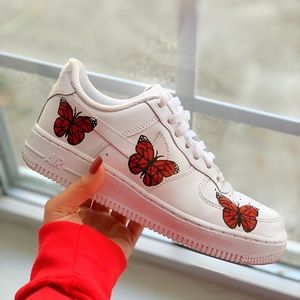 Custom Butterfly Air Force 1